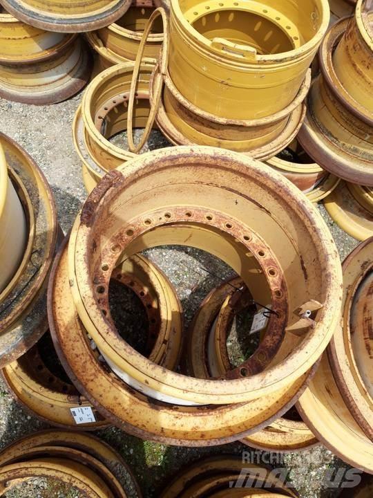 CAT 735 Sliedes, ķēdes un šasija