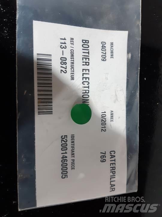 CAT 769 Kabīnes un interjers