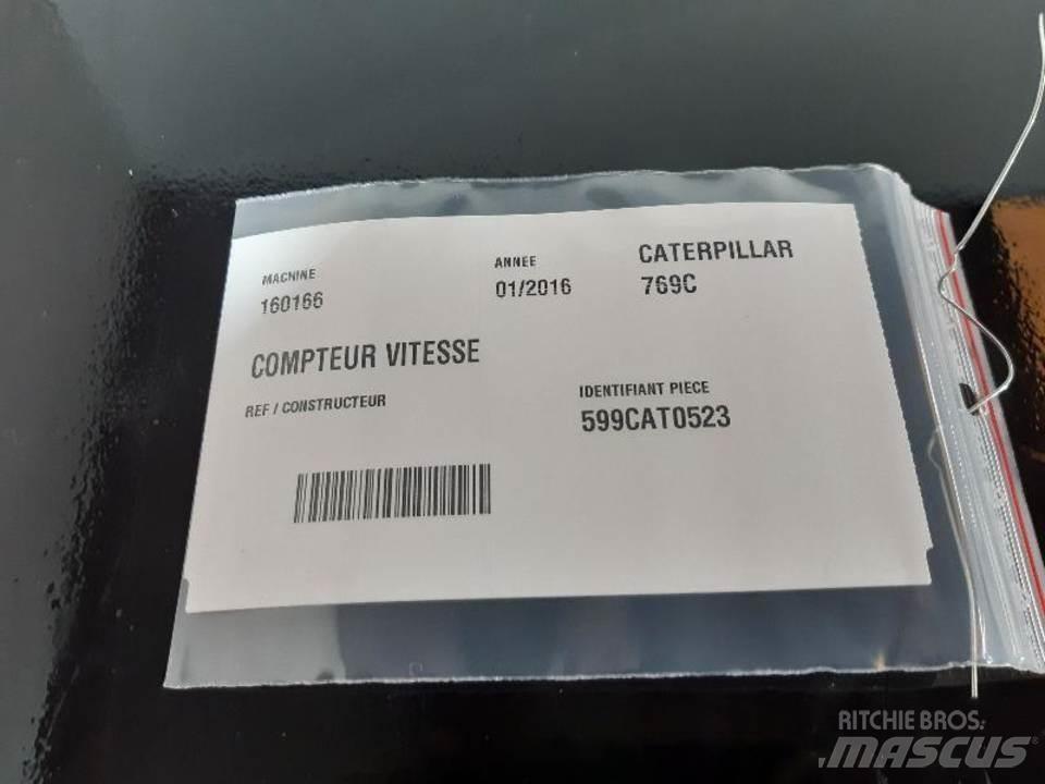 CAT 769C Kabīnes un interjers