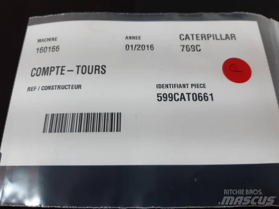 CAT 769C Kabīnes un interjers