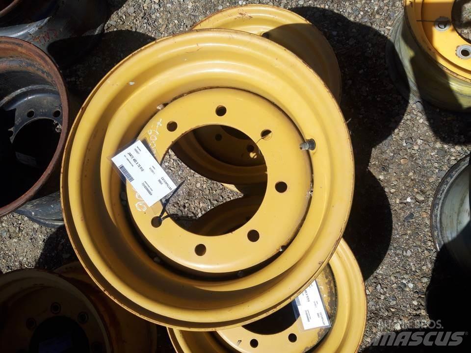 CAT 906H Sliedes, ķēdes un šasija