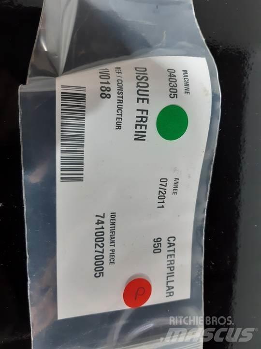 CAT 950 Sliedes, ķēdes un šasija