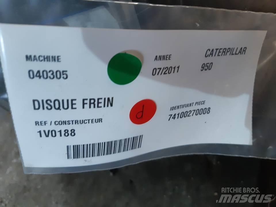 CAT 950 Sliedes, ķēdes un šasija