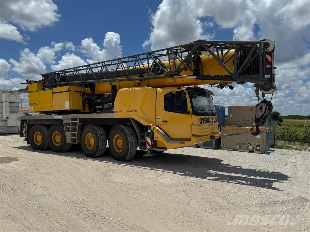 Grove GMK4115 Visurgājēji celtņi