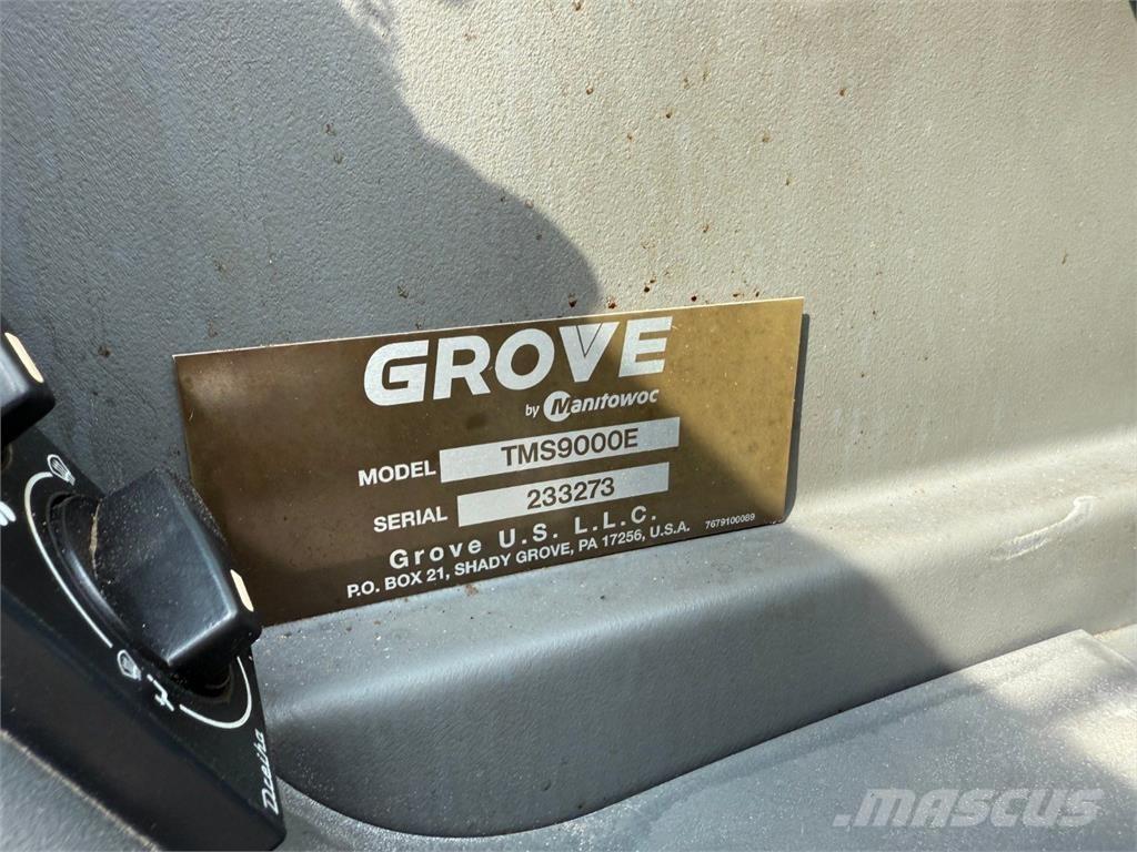 Grove TMS9000E Visurgājēji celtņi
