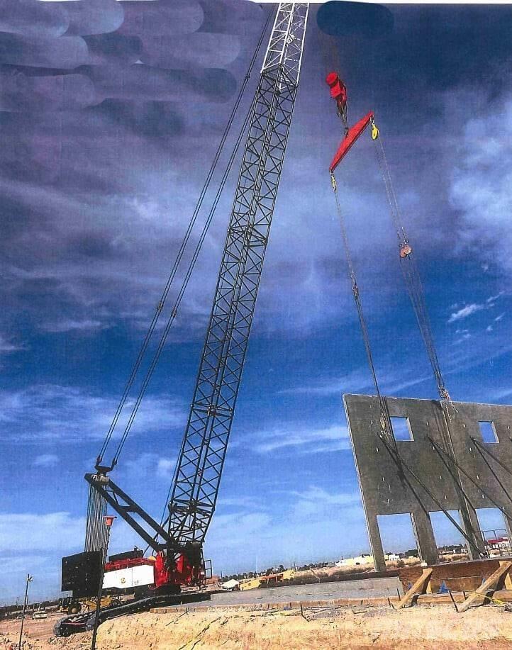 Demag CC 2200 Kāpurķēžu ceļamkrāni