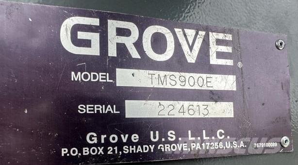 Grove TMS900E Visurgājēji celtņi