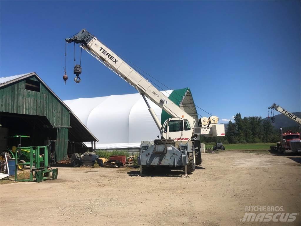 Terex RT 665 Celtņi nelīdzenām virsmām