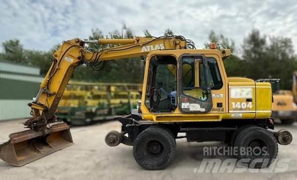 Atlas 1404 KZW Awe4 Ekskavatori uz riteņiem