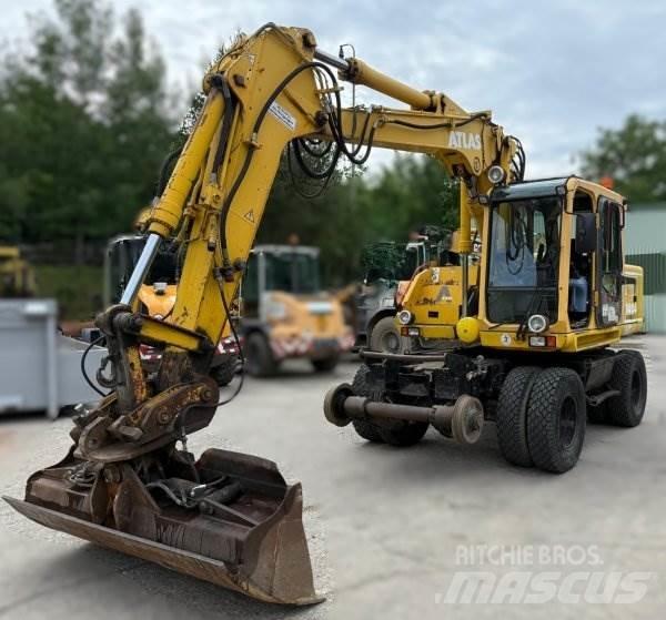 Atlas 1404 KZW Awe4 Ekskavatori uz riteņiem