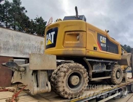 CAT M317 F Ekskavatori uz riteņiem