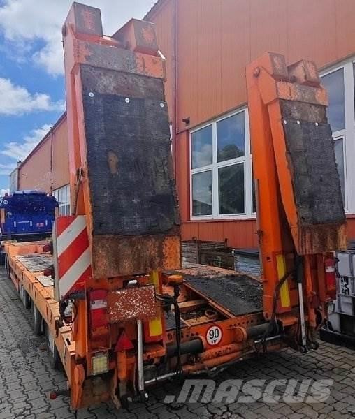 Goldhofer Möslein Platformas/izkraušana no sāniem