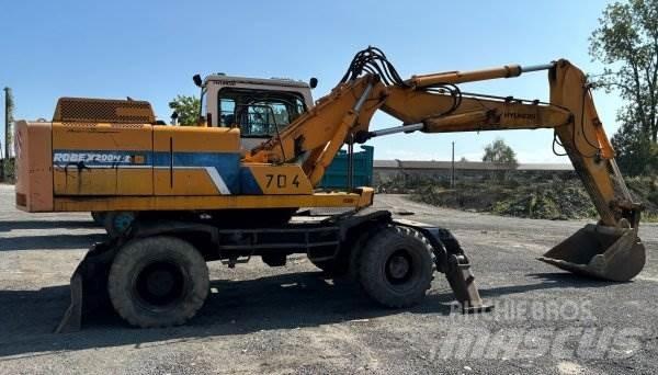 Hyundai Robex 200 W-2 Ekskavatori uz riteņiem