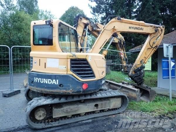 Hyundai Robex 80 CR-9 Kāpurķēžu ekskavatori