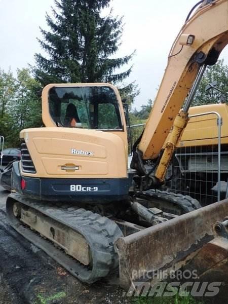 Hyundai Robex 80 CR-9 Kāpurķēžu ekskavatori