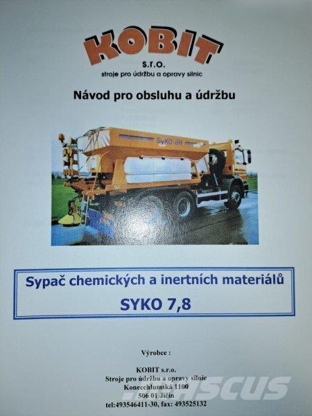  Kobit SYKO 8H Smilšu un sāls kaisītāji