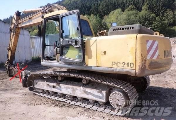 Komatsu PC 210-6K Kāpurķēžu ekskavatori