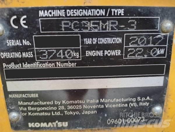 Komatsu PC 35 MR-3 Mini ekskavatori < 7 t
