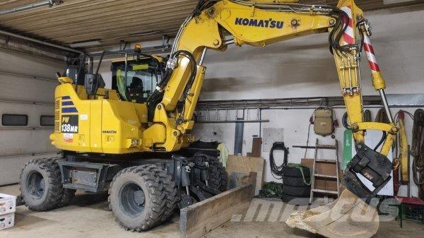 Komatsu PW 138 MR Ekskavatori uz riteņiem