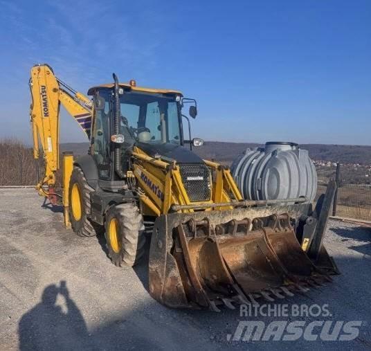 Komatsu WB 97R-8 Ekskavatori-iekrāvēji