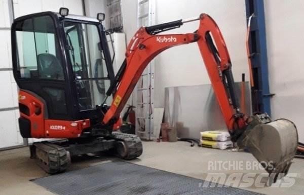 Kubota KX 019-4 Mini ekskavatori < 7 t