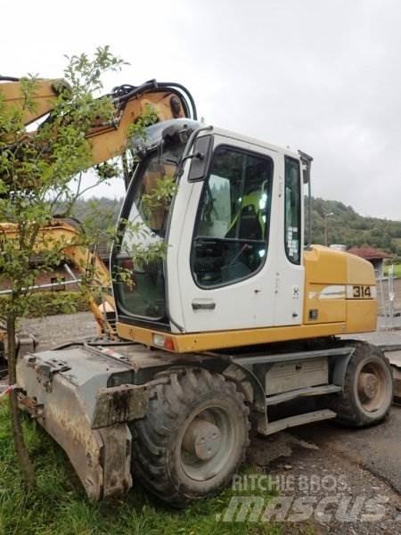 Liebherr A 314 Ekskavatori uz riteņiem