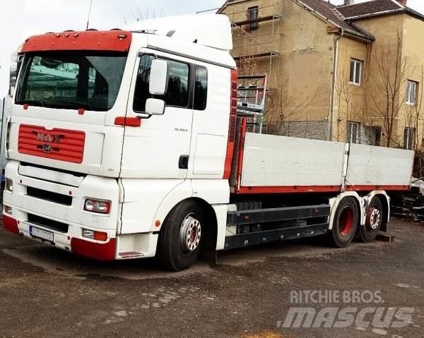 MAN TGA 26.362 Platformas/izkraušana no sāniem