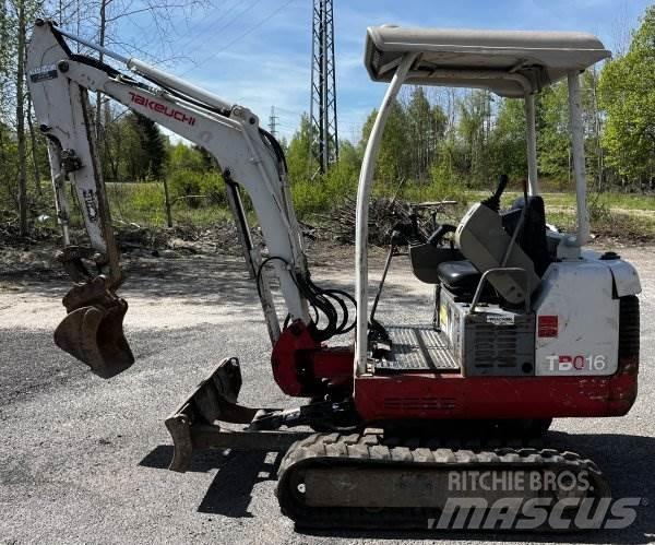 Takeuchi TB 016 Mini ekskavatori < 7 t