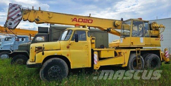 Tatra 148 +ČKD - AD 20 Smagās mašīnas ar celtni