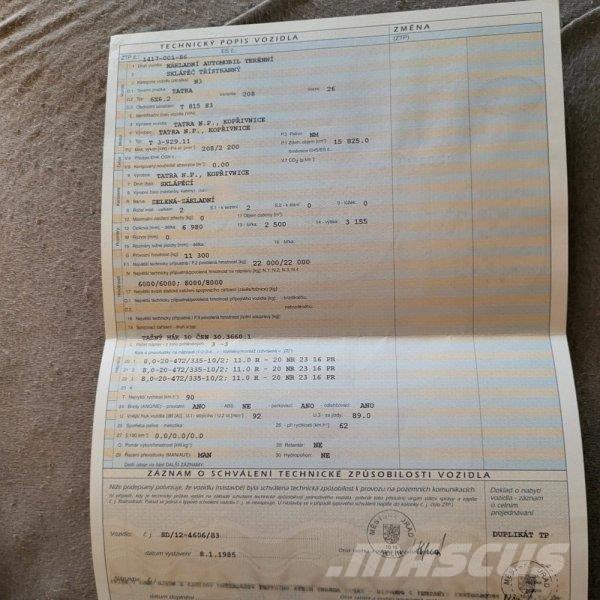 Tatra 815 Pašizgāzējs