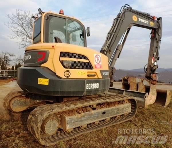 Volvo ECR 88 D Kāpurķēžu ekskavatori