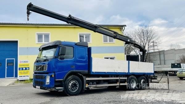 Volvo FM 12 + HIAB 144 Smagās mašīnas ar celtni