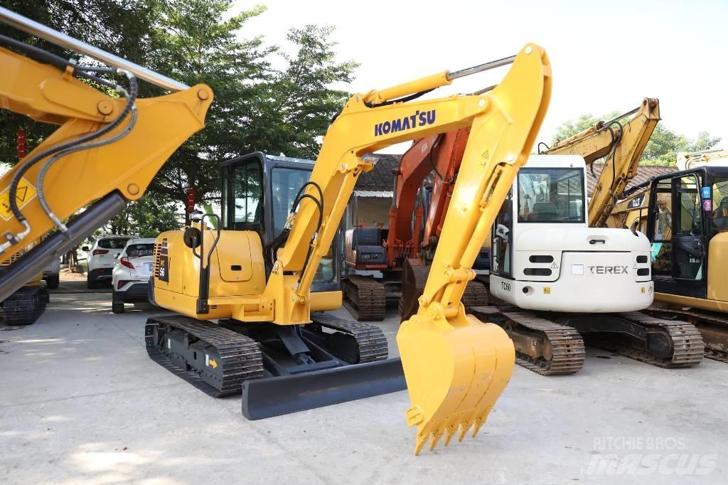 Komatsu PC 56-7 Kāpurķēžu ekskavatori