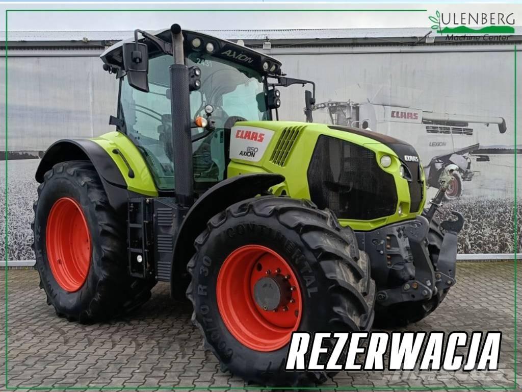 CLAAS Axion 850 CIS Traktori
