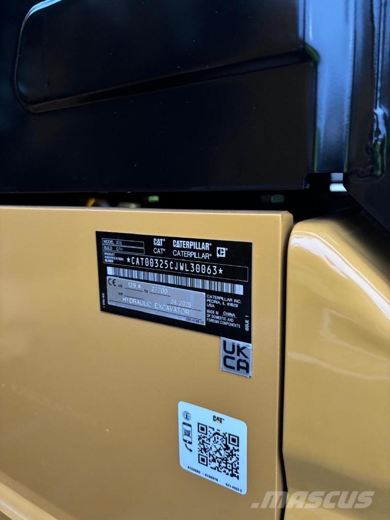 CAT 325 Kāpurķēžu ekskavatori