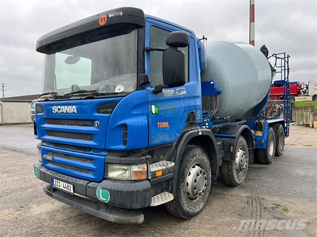 Scania P 380 8X4 Šasija ar kabīni