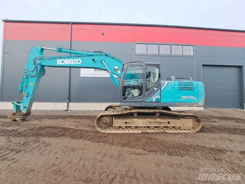 Kobelco SK 210-10 Kāpurķēžu ekskavatori