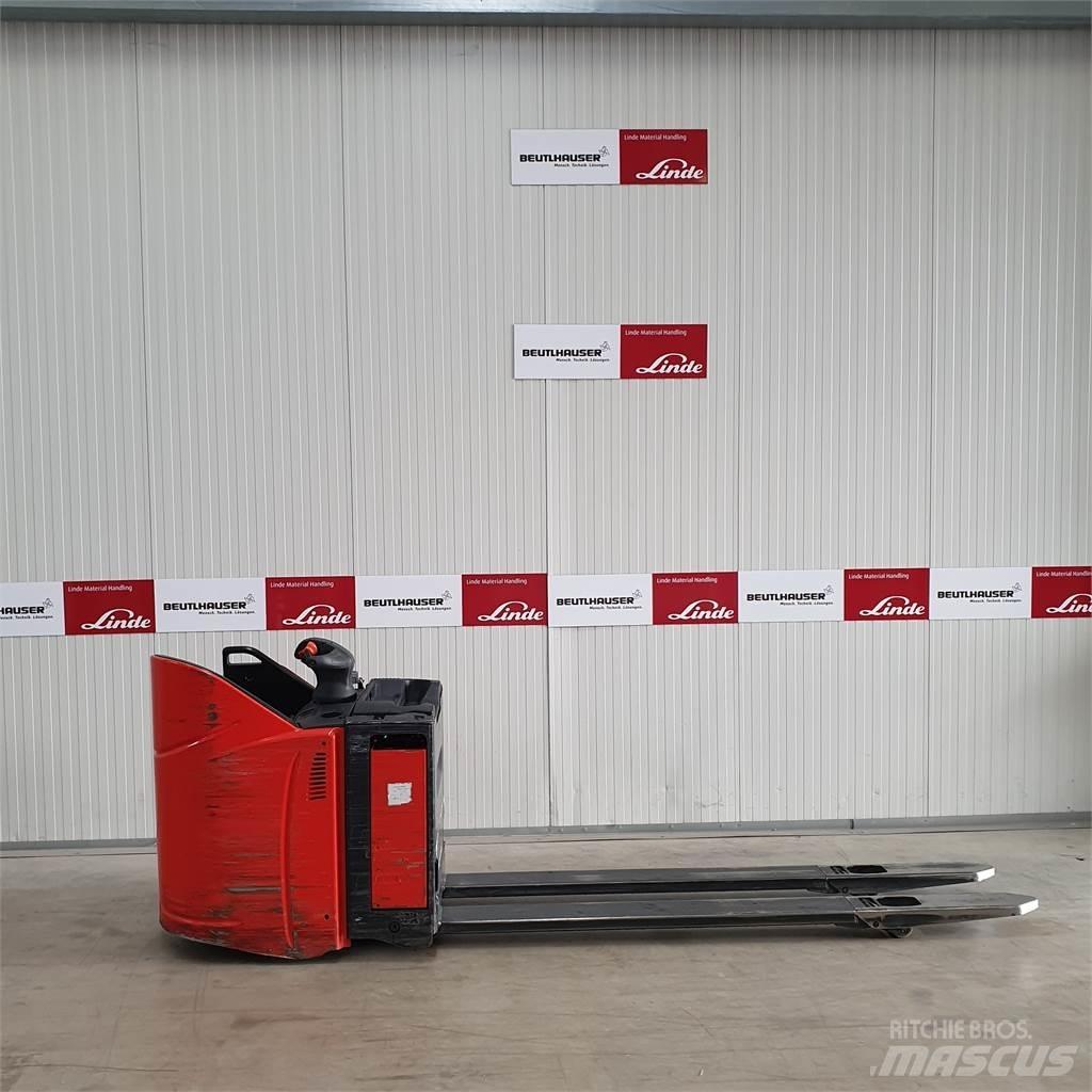 Linde T20SP-lang Zemie palešu pacēlāji