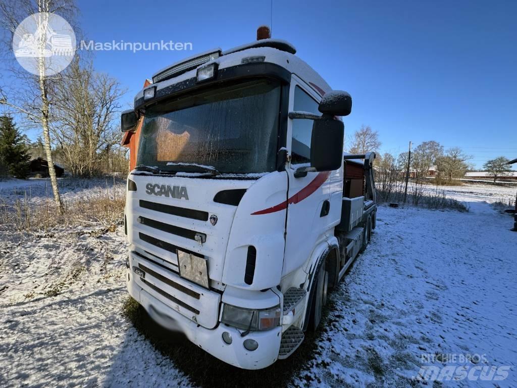 Scania R 420 LB Kravas automašinas konteineru vedeji