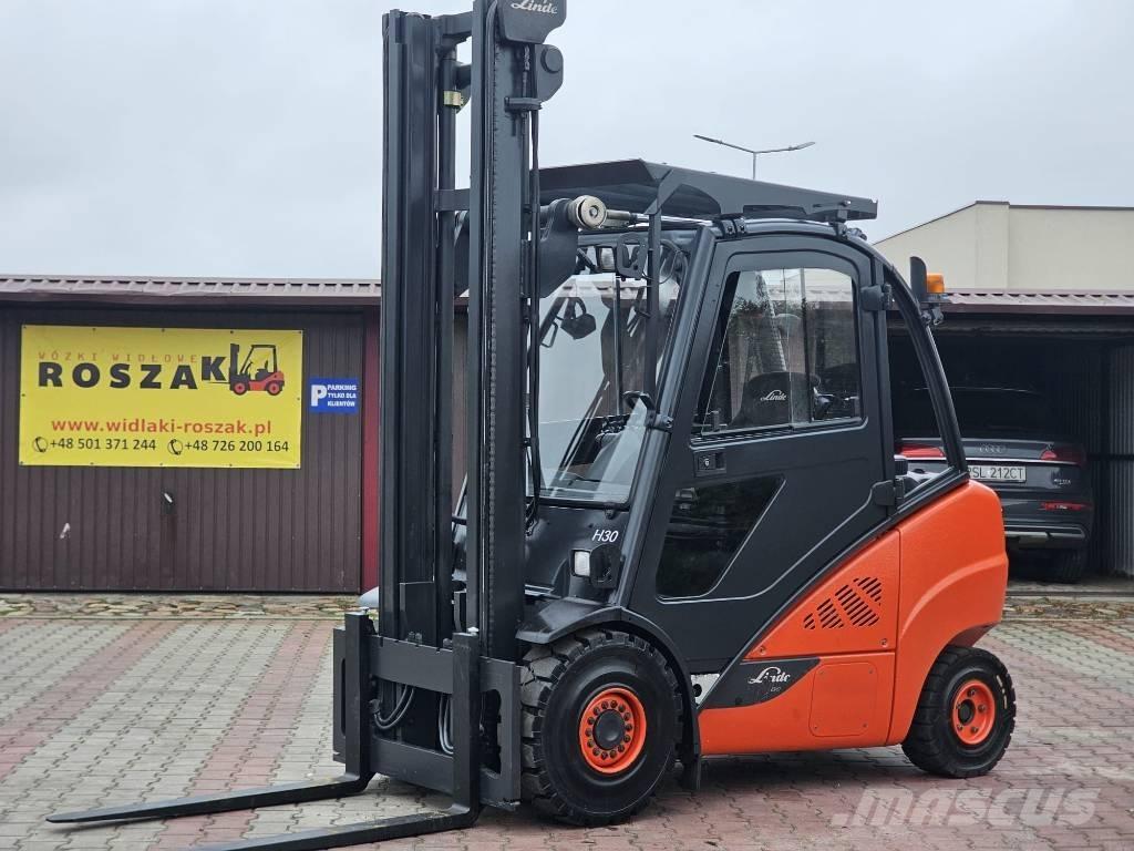Linde H30D-02 Tehnika ar dīzeļa dzinēju