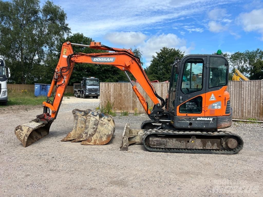 Doosan DX 63-3 Mini ekskavatori < 7 t