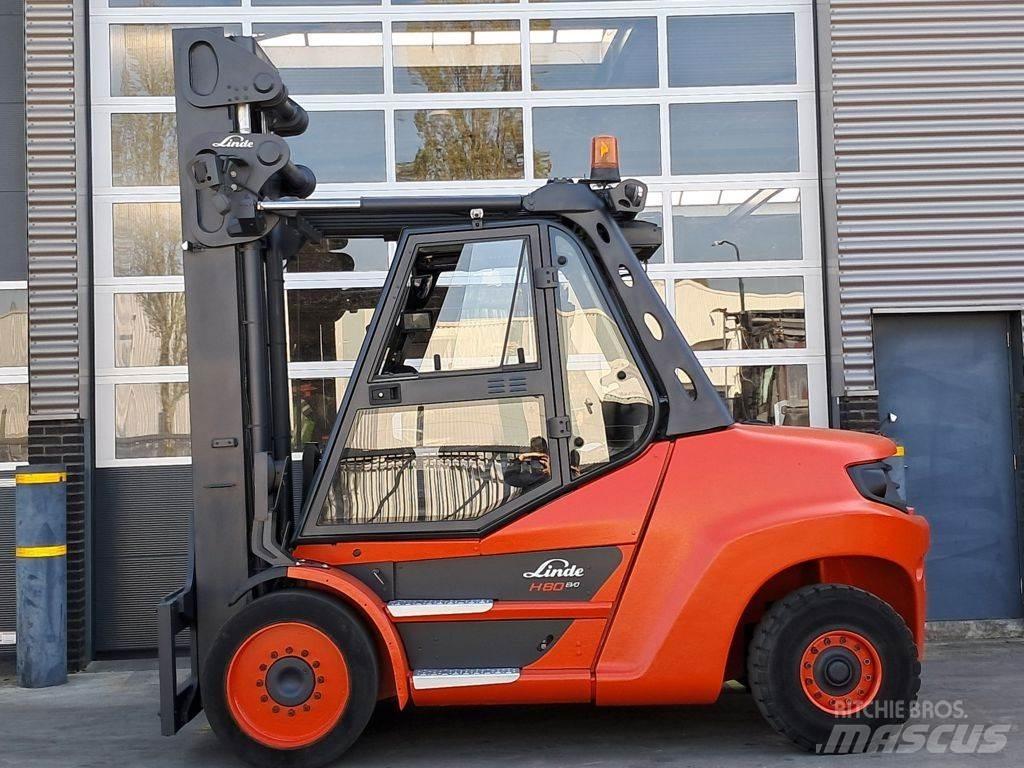 Linde H80D-03/900 Tehnika ar dīzeļa dzinēju
