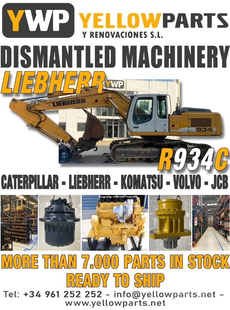 Liebherr R 934 C Kāpurķēžu ekskavatori