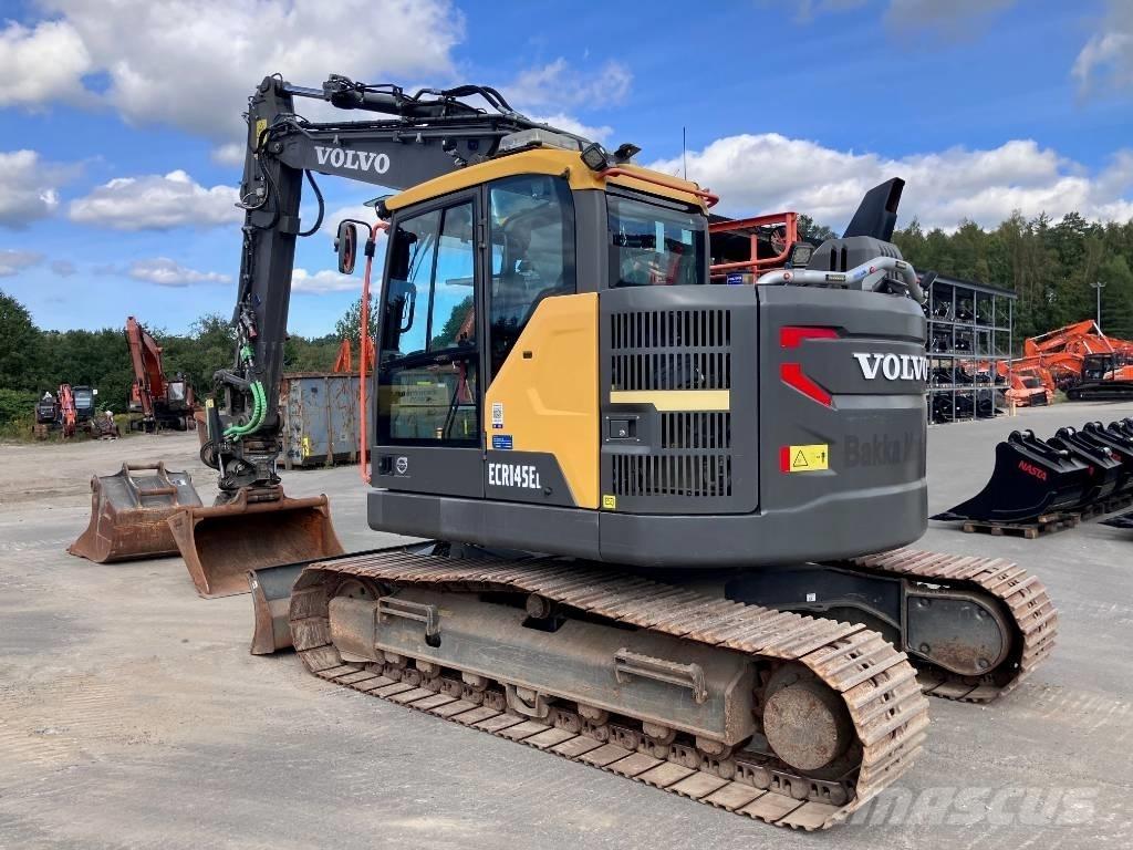 Volvo ECR 145 EL Kāpurķēžu ekskavatori