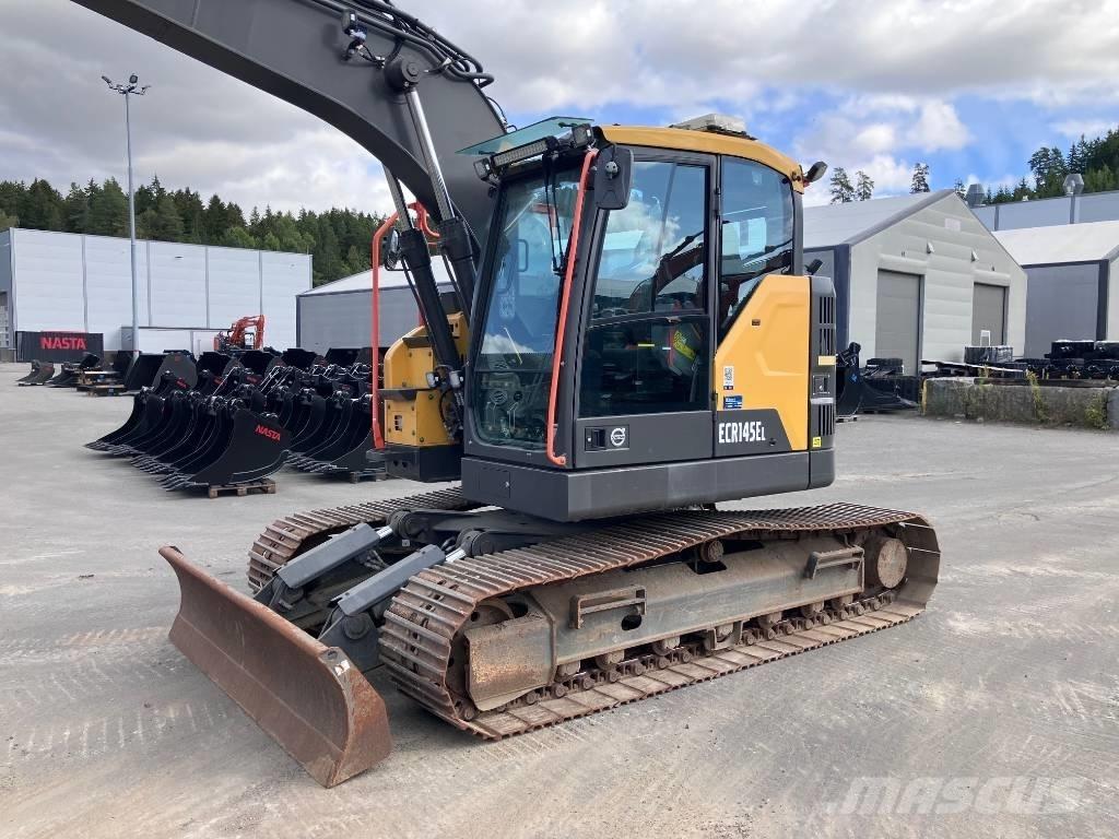 Volvo ECR 145 EL Kāpurķēžu ekskavatori