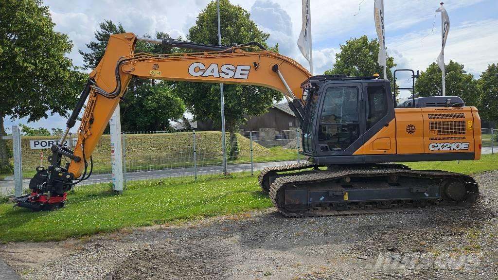 CASE CX 210 E Kāpurķēžu ekskavatori