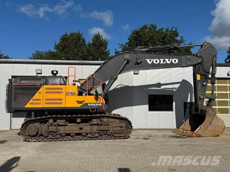 Volvo EC 750 EL Kāpurķēžu ekskavatori