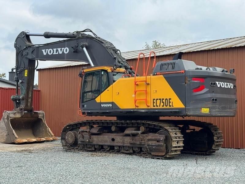 Volvo EC 750 EL Kāpurķēžu ekskavatori