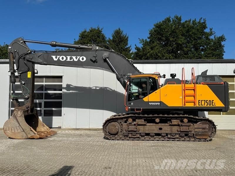 Volvo EC 750 EL Kāpurķēžu ekskavatori