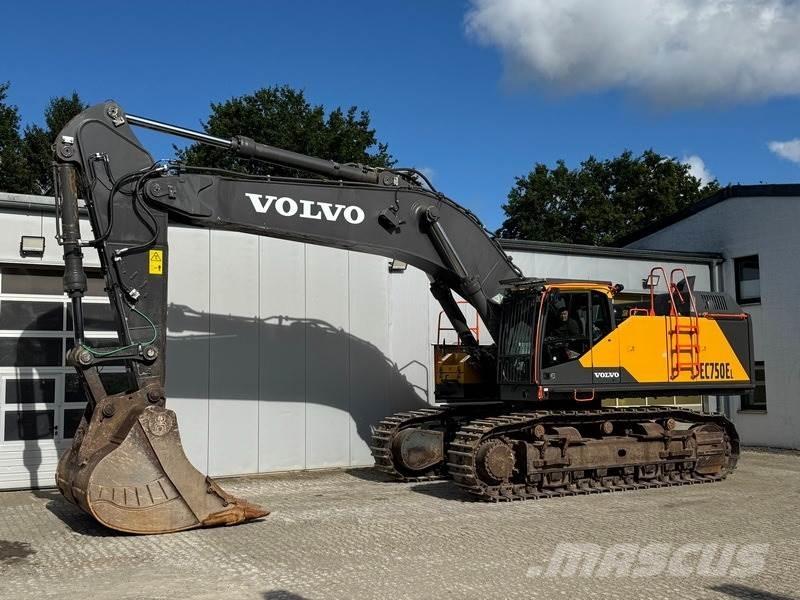 Volvo EC 750 EL Kāpurķēžu ekskavatori